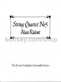 String Quartet No5 Set Of Parts 