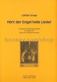 Hort der Engel helle Lieder - flute & keyboard instrument
