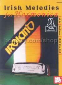 Irish Melodies For Harmonica (Book & CD) duncan 