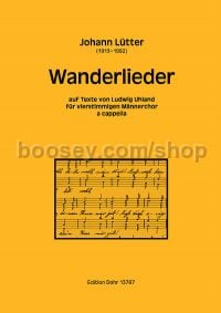 Wanderlieder - TTBB choir a cappella