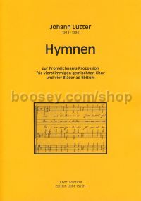 Hymnen - 4-part mixed choir & four wind instruments ad lib.