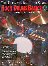 Ultimate Beginner Rock Drums Basics (Book & CD)