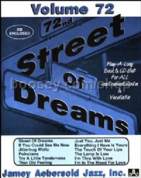 Street of Dreams (Book & CD) (Jamey Aebersold Jazz Play-along Vol. 72)