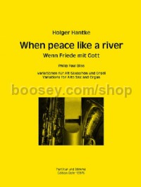 When peace like a river (Score & Parts)