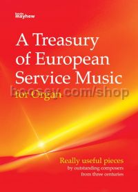 Treasury Of European Service Music for Organ
