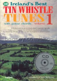 110 Ireland's Best Tin Whistle Tunes (Book & CD)