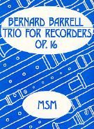 Trio For Recorders Op. 16 D/T/T 