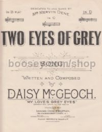 Two Eyes Of Grey In D Mcgeoch                     