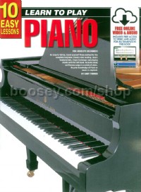 10 Easy Lessons Piano (Book & CD & Free DVD) 