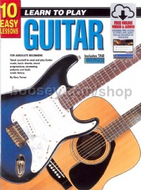 10 Easy Lessons Guitar (Book & CD & Free DVD) 