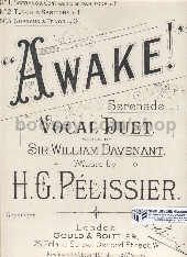 Awake In G Vocal Duet Sop/Ten