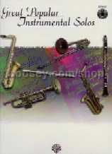 Great Popular Instrumental Solos Flute (Book & CD) 