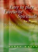 Easy To Play Spirituals Piano