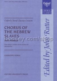 Chorus Of The Hebrew Slaves SATB 