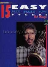 15 Easy Jazz Etudes Alto Sax (Book & CD)