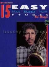 15 Easy Jazz Etudes Bass Clef (Book & CD)
