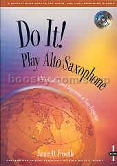 Do It Play Alto Sax Froseth (Book & CD) 