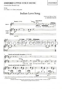 Indian Love Song W144 Ss Solo Sa+piano