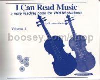 I Can Read Music, Vol. 1 for Violin