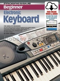 Progressive Beginner Keyboard Book & CD + Free DVD 