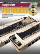 Progressive Beginner Harmonica (Book & CD)