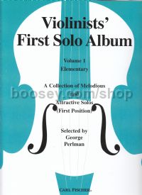 Violinists' 1st Solo Album 1