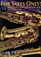 For Saxes Only 10 Jazz Duets (Book & CD) 