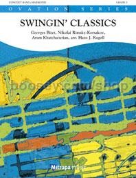 Swingin' Classics - Concert Band (Score & Parts)