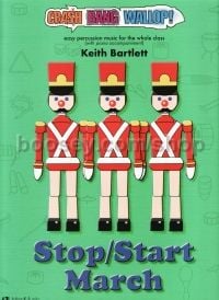 Stop/Start March for Percussion (Book & CD)