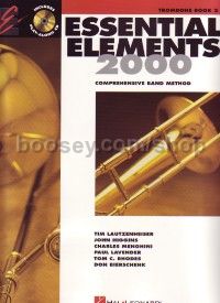 Essential Elements 2000 Book 2 Trombone BC (Bk & CD)