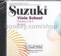 Suzuki Viola School Vol 3&4 (CD only)
