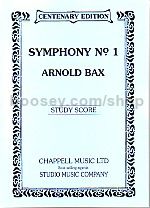Symphony No.1 (Study Score)