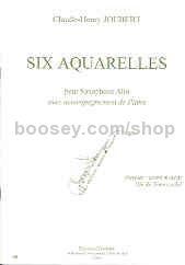 Six Aquarelles for Alto Saxophone & Piano