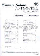 Winners Galore Piano Accomp Violin & Viola