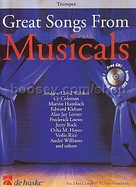 Great Songs from Musicals Trumpet (Book & CD)