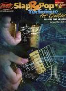Slap & Pop Technique For Guitar (Book & CD)