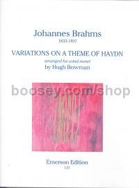 Variations On Theme Haydn Mixed Woodwind