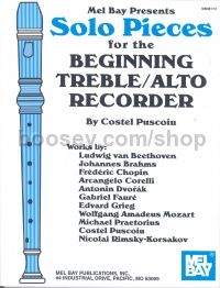 Solo Pieces for the Beginning - Treble Recorder
