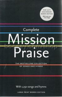Complete Mission Praise Large Print Words Edition