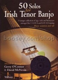 50 Solos For Irish Tenor Banjo (Book & CD)
