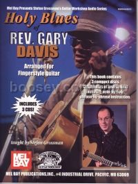 Rev Gary Davies Holy Blues book/cd    