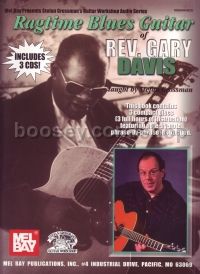 Rev Gary Davies Ragtime Blues Guitar Of..book/cd  