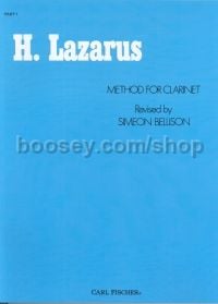 Lazarus Clarinet Method Pt 1 