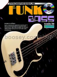 Progressive Funk Bass (Book & CD)