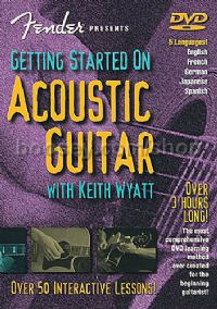Fender Getting Started On Acoustic Guitar (DVD)