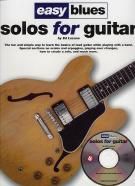 Easy Blues Solos For Guitar (Book & CD)