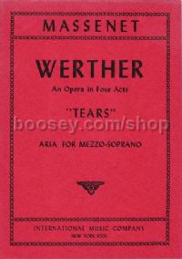 Tears From "werther" Mezzo (fr/eng) 