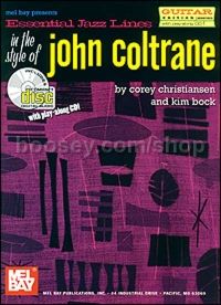 John Coltrane Essential Jazz Lines Guitar (Book & CD) 