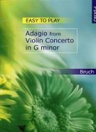 Adagio From Violin Concerto Gmin Easy To Pl