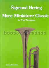 More Miniature Classics trumpet Duets   
